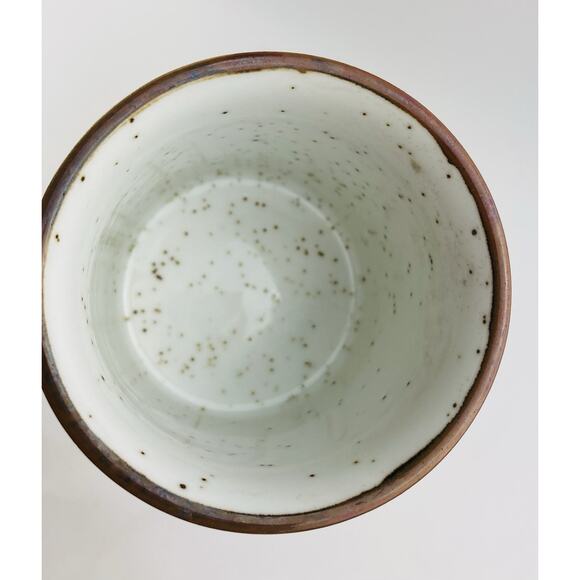 Set 2- Vintage Speckled Stoneware Red Cardinal Bird Ceramic Coffee Mugs Cups Tea - Picture 6 of 13